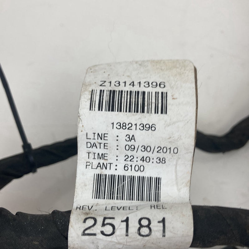 2007-2014 Chevrolet Silverado GMT900 GM Auxiliary Body Sub Wiring Harness #5347M