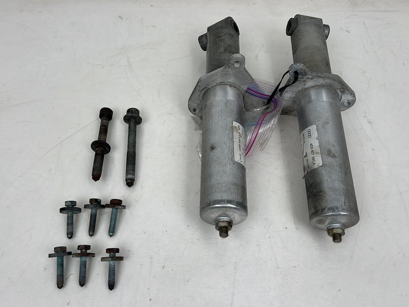 1996-2003 Audi S8 D2 A8 Right & Left Rear Bumper Shock Strut Pair OEM #6572EM