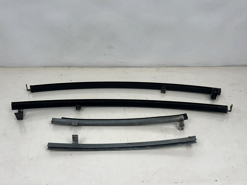 1990-1992 Volvo 740 745 940 Wagon Front Rear Left Right Window Scraper Track Set OEM #5962EM