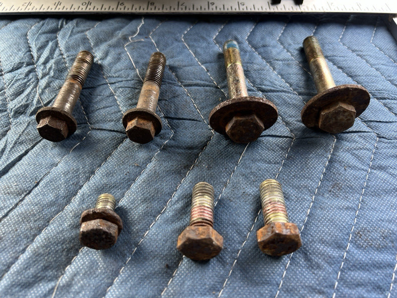 1998-2003 Jaguar XJR XJ8 X308 Rear Subframe Bolt Set Hardware OEM #4729E