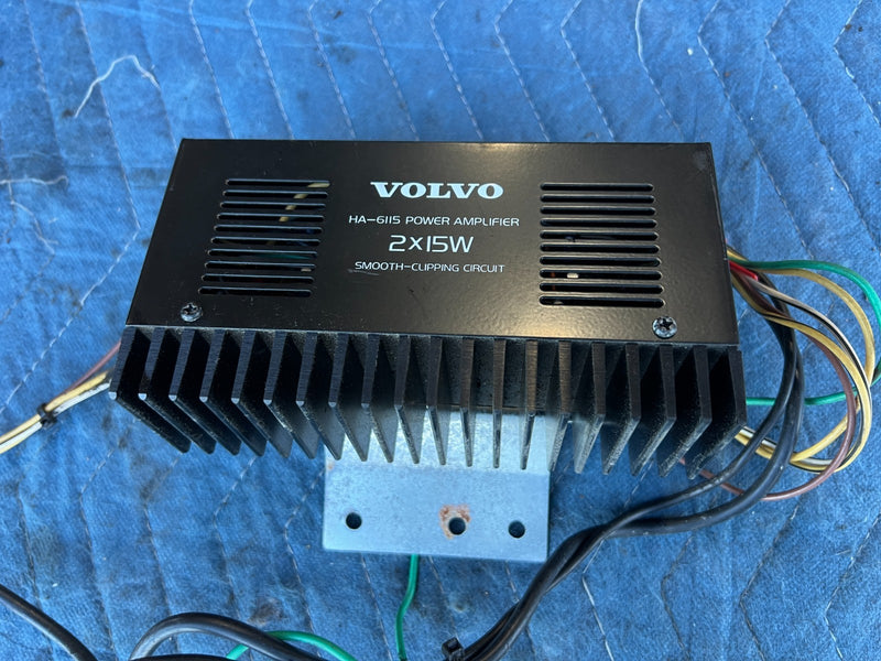 1986-1993 Volvo 240 244 245 Radio Power Amplifier HA-6115 1384766 OEM #4391EM