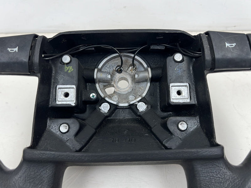1990-1992 Volvo 740 745 940 Black Leather Steering Wheel 3530081 OEM #5901EM