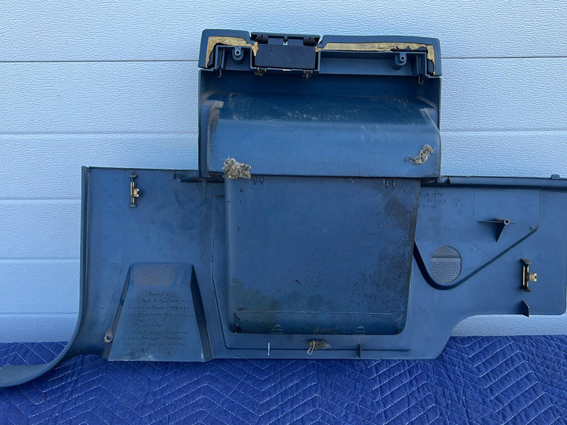 1995-1998 Chevrolet GMC K2500 Ext Cab Left Rear Panel Door Trim Blue OEM #5161EM