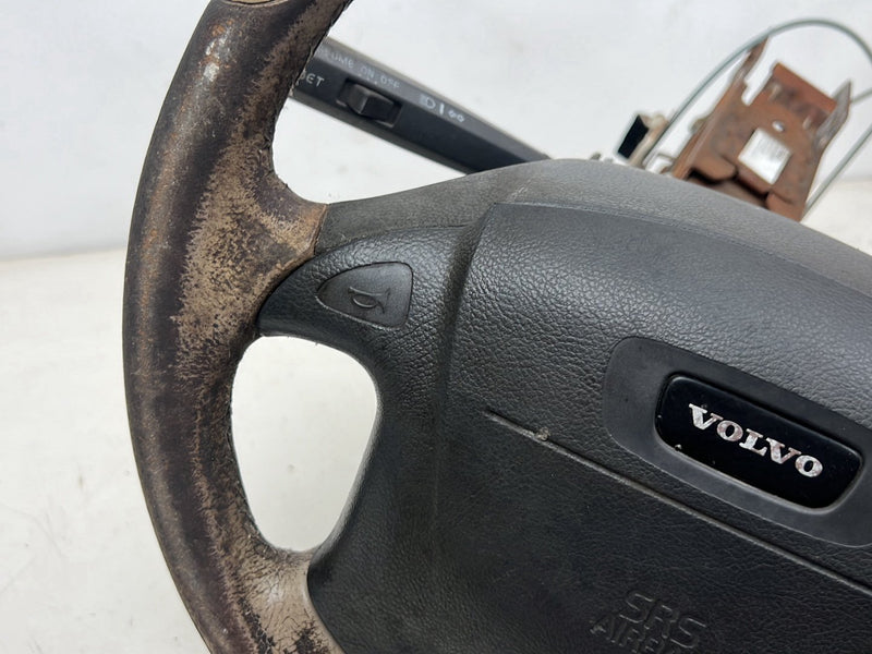 1998-2000 Volvo V70 Steering Wheel Column w/ Ignition, Key & Stalks OEM #6055EM
