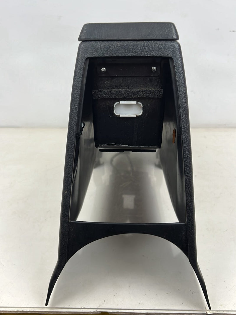 1990-1992 Volvo 740 745 940 Center Console Storage Arm Rest Black OEM #5843EM