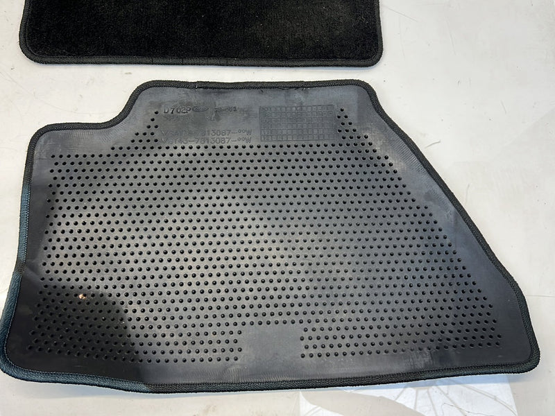 Ford Edge Explorer Floor Mat Carpet Set Black OEM #5297EM