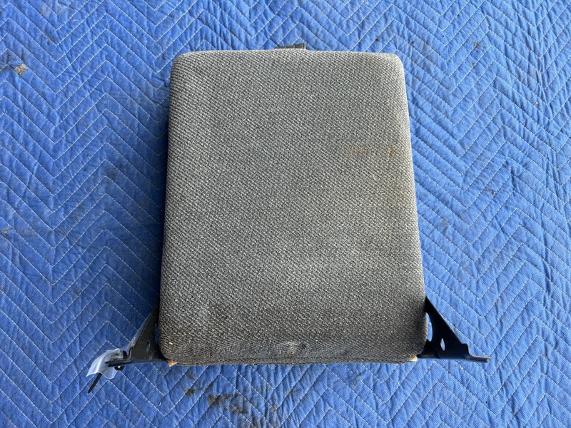 1989-1995 Volvo 740 940 Sedan Rear Seat Center Arm Rest Gray Cloth OEM #3755EM