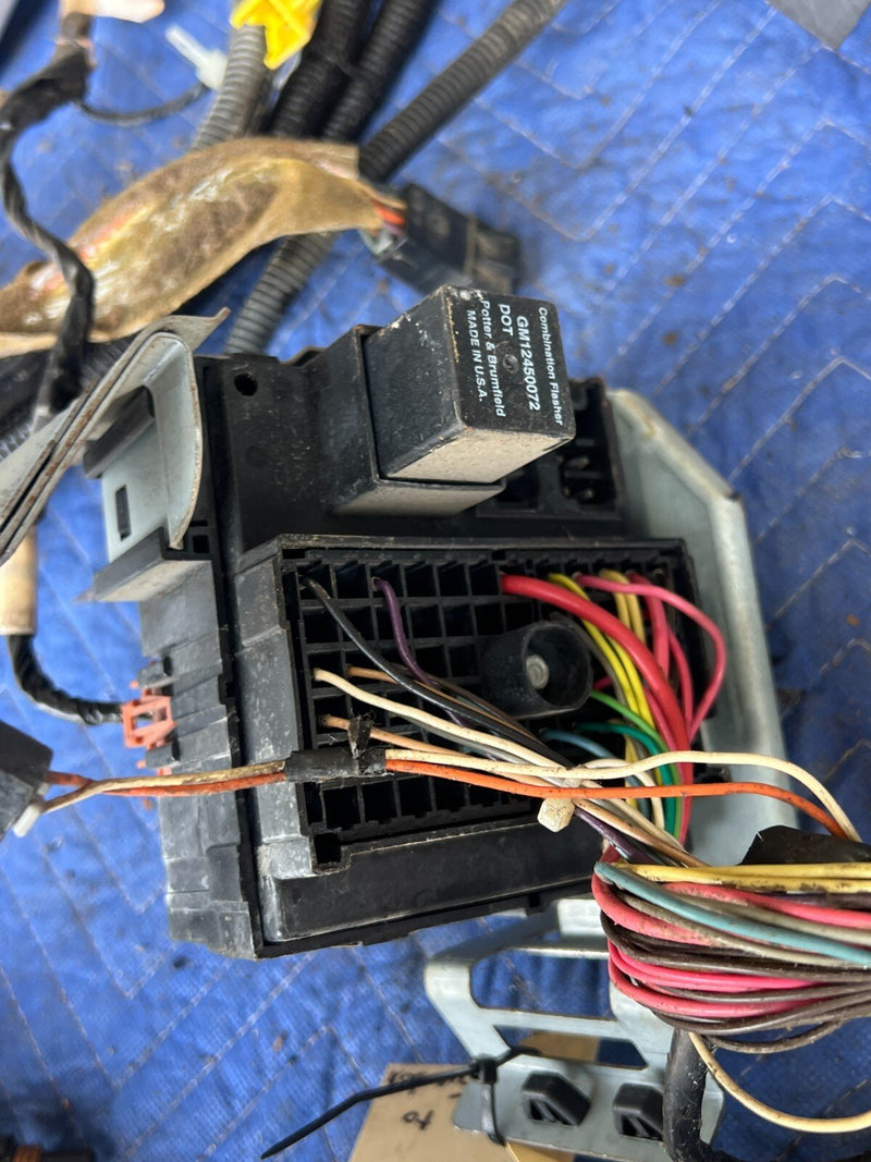 1999-2002 Chevy Silverado GM Fuse Box to Dashboard Wiring Harness OEM #1850CN