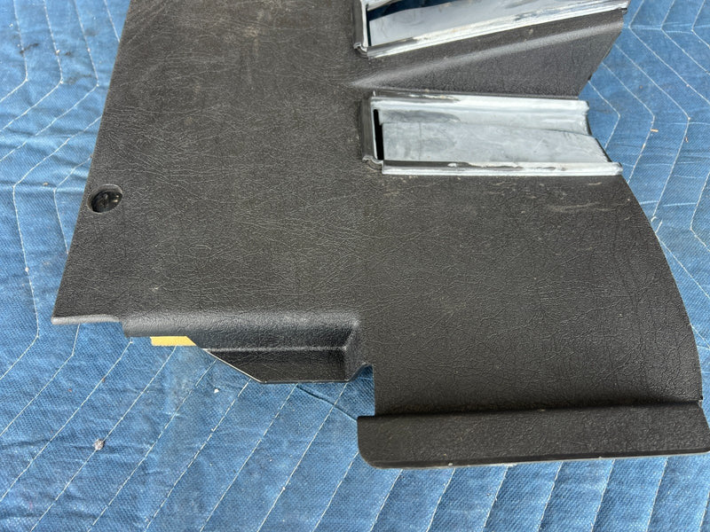 1989-1995 Volvo 740 940 Sedan Lower Dash Driver Kick Panel Trim Gray OEM #3680EM