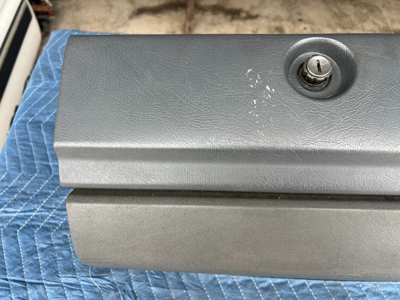 1992-1995 Volvo 940 740 Gray Glove Box Compartment & Lower Trim Panel OE #3245EM