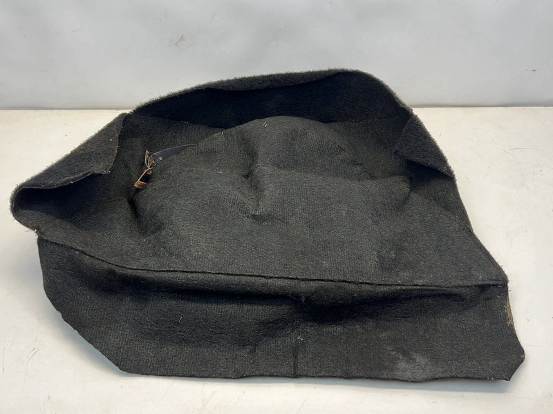 1975-1980 Volvo 244 240 Emergency Spare Tire Cover Carpet Black OEM #5298EM