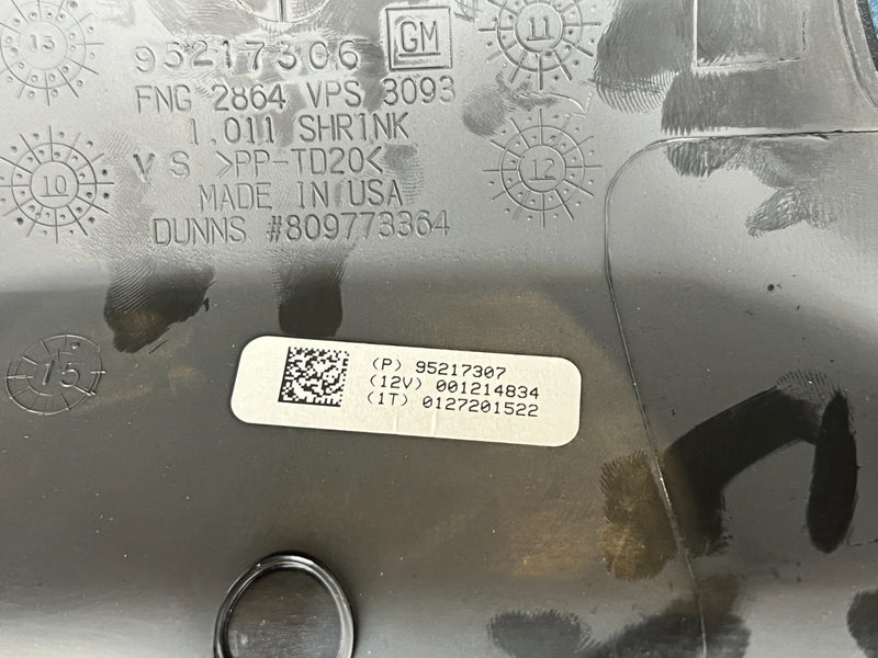 2012-2015 Chevy Cruze Steering Column Upper Cover Trim 95217306 OEM #2232CN