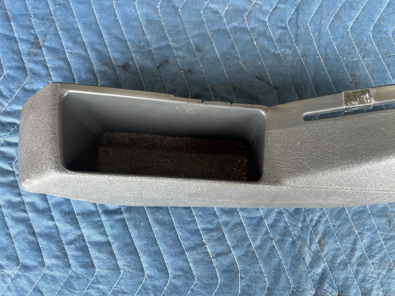 1989-1995 Volvo 740 940 Front RH & LH Door Storage Trim Pair Gray OEM #3674EM