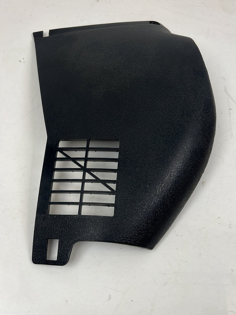 1975-1980 Volvo 244 240 Left & Right Dash Kick Panel Trim Pair Black OEM #5290EM