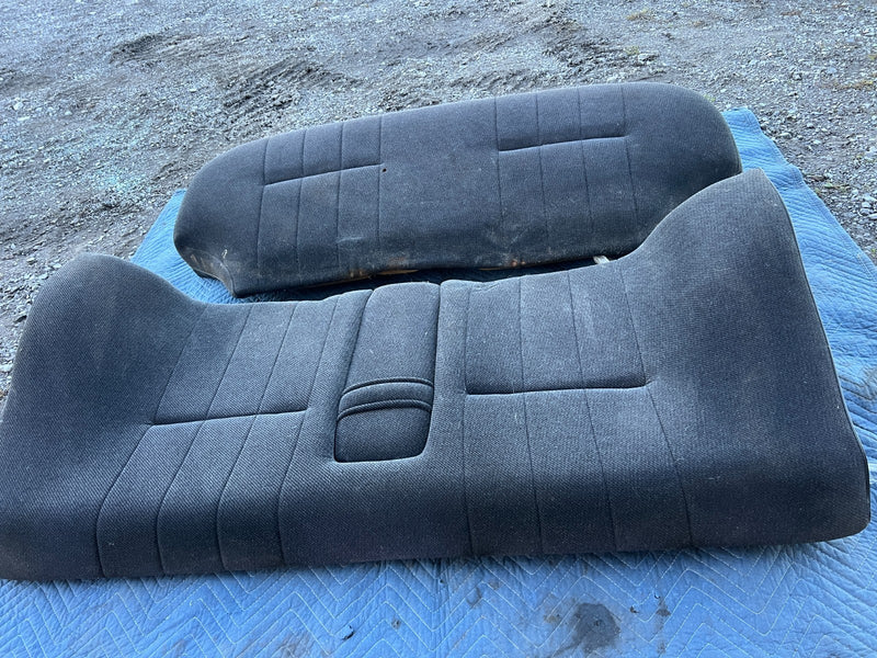 1986-1993 Volvo 240 244 *Sedan Only* Rear Bench Seat Gray Cloth OEM #4404EM