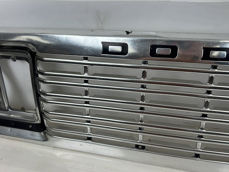 1977-1978 Dodge Truck Tin Front Grille D150 Pickup Aluminum Trim OEM ##6061EM