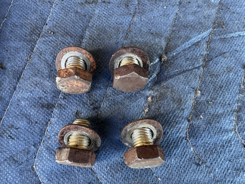 1986-1993 Volvo 240 244 245 Automatic Transmission Torque Converter Bolts #4957E