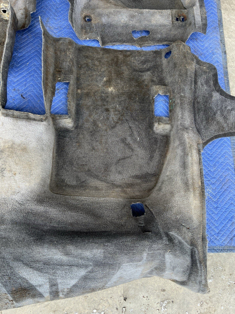 1993-1997 Volvo 850 850R Charcoal Molded Floor Carpet Set Wagon Only OEM #4426E