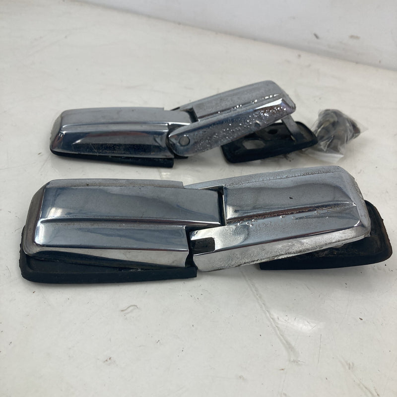1981-1985 Volvo 240 245 Rear Hatch Hinge Chrome Pair 1203421 OEM