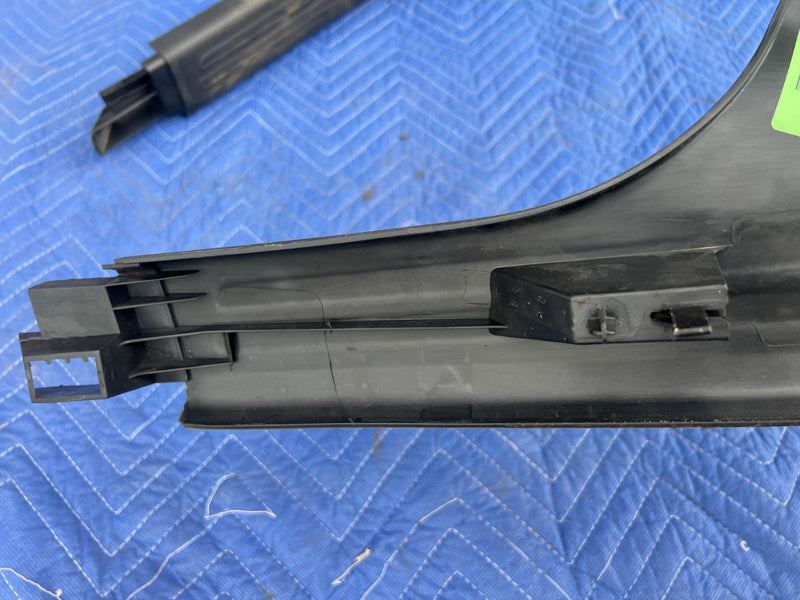 2005-2011 Audi A6 Right & Left Rear Door Sill Scuff Plate Cover Trim OEM #3417EM
