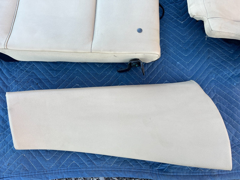 2011-2017 BMW X3 F25 Complete Beige Leather Rear Bench Seat Assembly OEM #2170EM