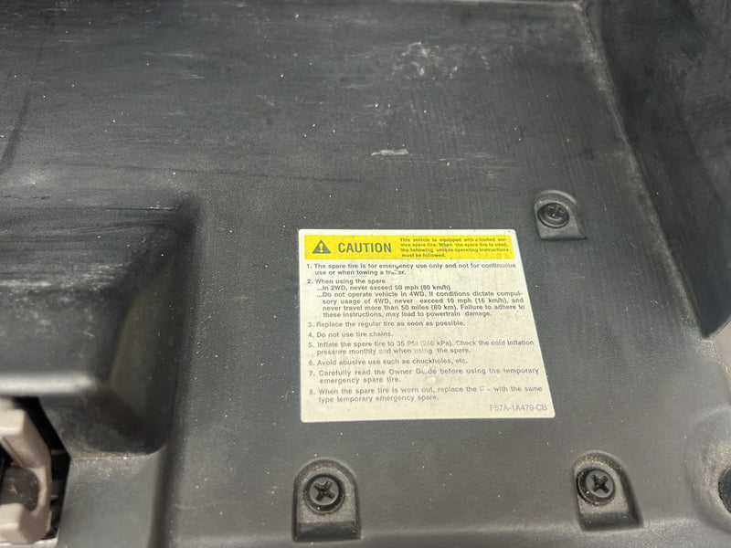1993-2000 Ford Ranger Front Dash Glove Box Compartment Gray OEM #6017EM