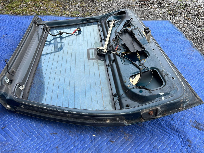 1990-1992 Volvo 740 745 940 Wagon Only Rear Hatch Panel Blue Green OEM #5999EM