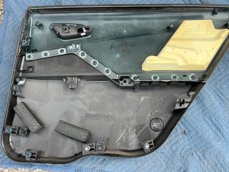 2006-2010 Pontiac G6 Door Card Set of 4 Trim Panel Sedan Black OEM #3DU