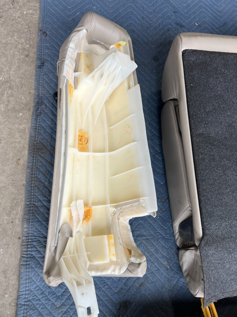 2002-2006 Toyota Camry Complete Rear Seat Assembly Beige Leather OEM #5007EM