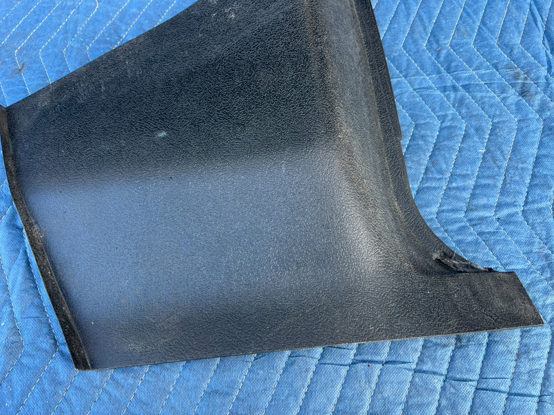 1986-1993 Volvo 240 244 Outer Dash Right & Left Kick Panel Trim Black OE #4184EM