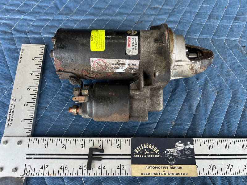 1989-1995 Volvo 740 940 Sedan Engine Starter Motor 2.3L Bosch SR437X OEM #3689EM