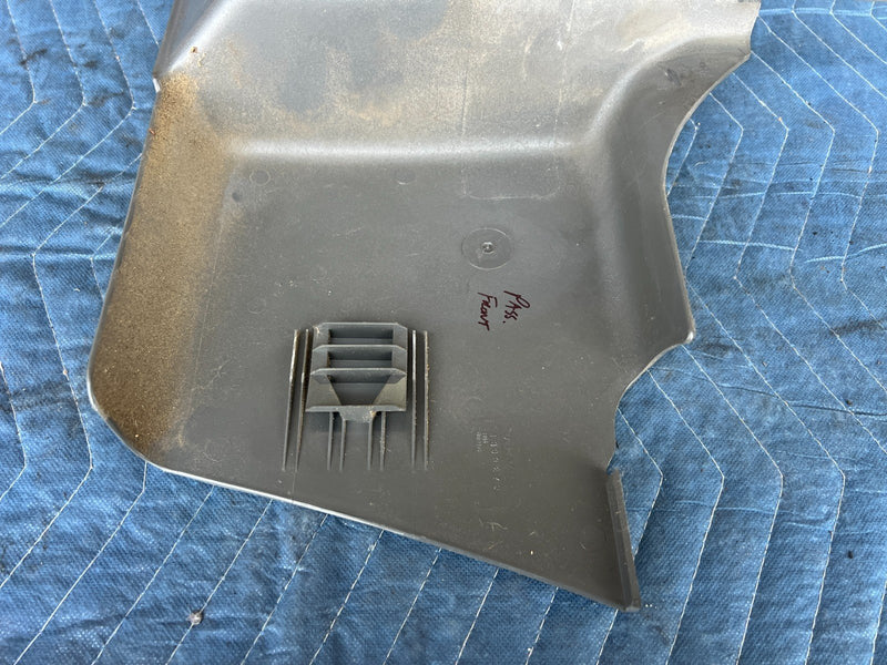 1989-1995 Volvo 740 940 Front Passenger Right Kick Panel Trim Gray OEM #3731EM