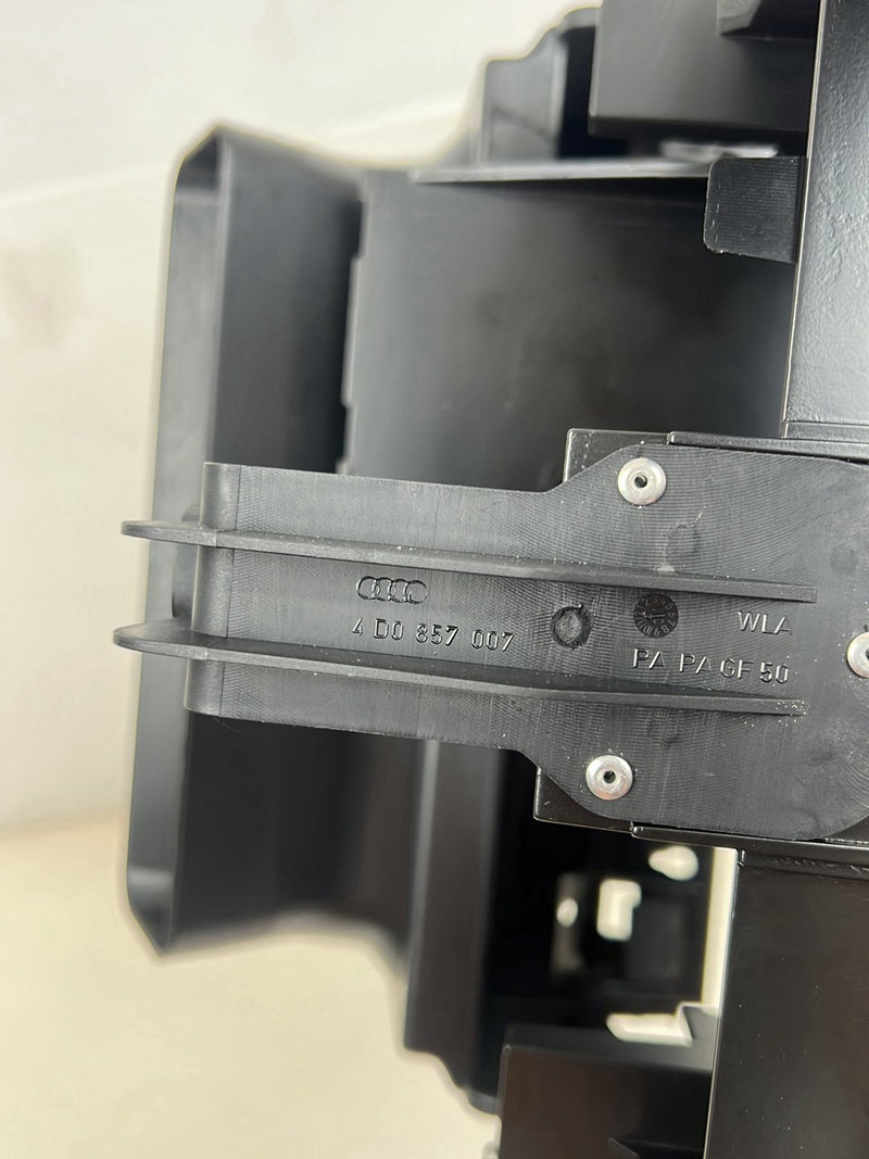 2001-2003 Audi S8 D2 A8 Center Dash Bracket Stereo Climate Control Frame Mount OEM #6109EM