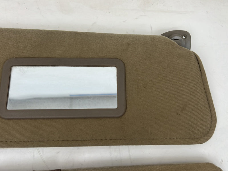 1995-1998 Chevrolet Silverado GMT400 Right & Left Sun Visor Shade Pair OEM