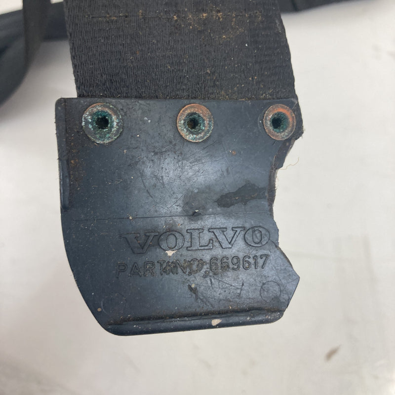 1981-1985 Volvo 240 245 Rear Seat Belt Buckle Set Left Right Center OEM