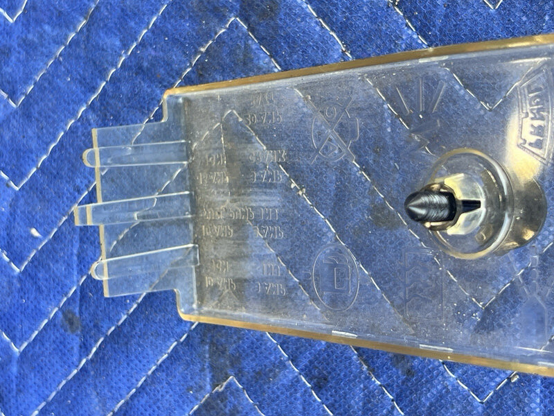 1980-1985 Cadillac Seville Fuse Box Cover Clear OEM #3348M