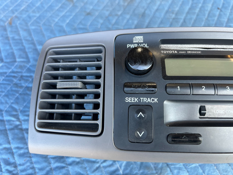 2003-2008 Toyota Corolla Dash Head Unit Radio Stereo CD Player OEM #3307EM
