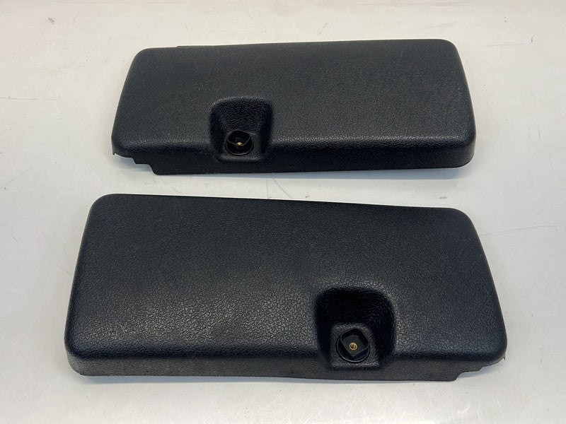 1975-1980 Volvo 244 240 Tail Light Trim Access Panel Trim Pair Black OEM #5267EM