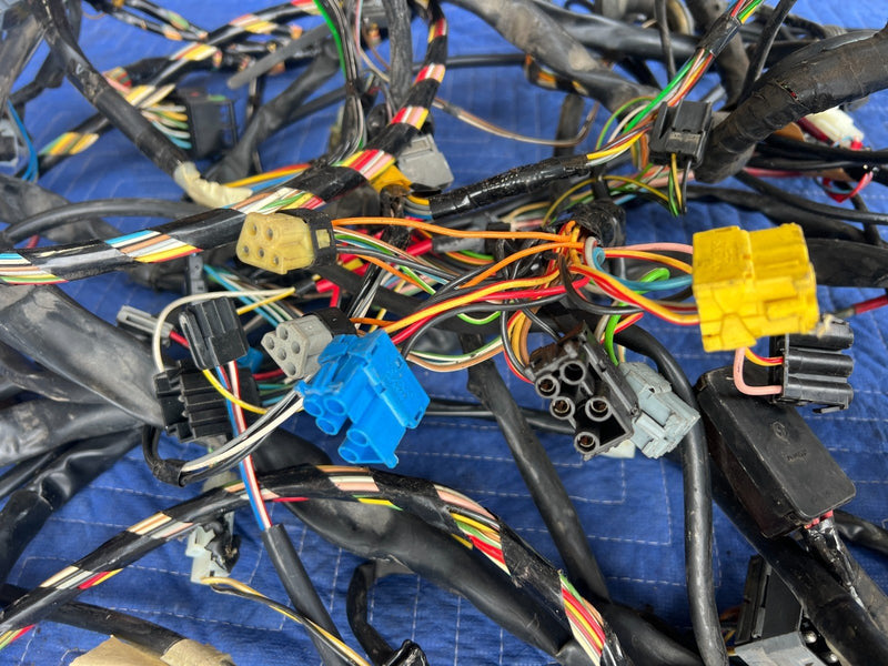 1989-1995 Volvo 740 940 Sedan Complete Engine & Body Wiring Harness OEM #3642EM