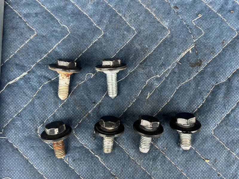 2005-2011 Audi A6 Trunk Rear Deck Lid Hardware Bolts OEM #38ZJ