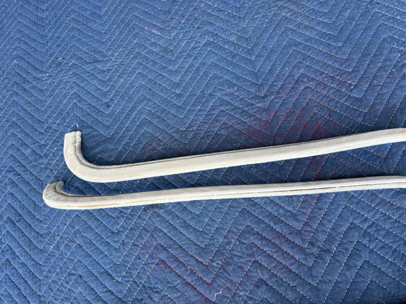 1980-1985 Cadillac Seville Door Sill Surround Trim White GM OEM #3376M