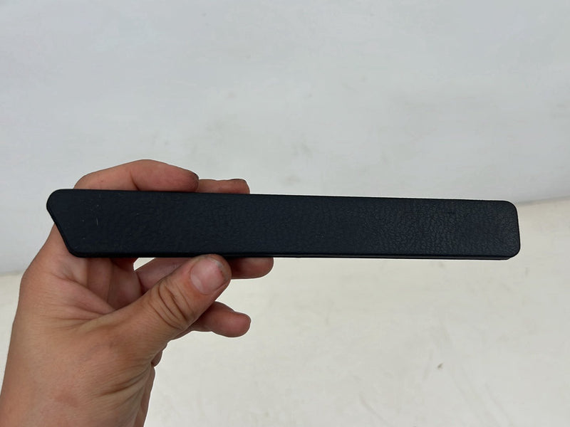 1996-2003 Audi S8 D2 A8 Front Dash Left Trim Strip Pair Black OEM #6483EM