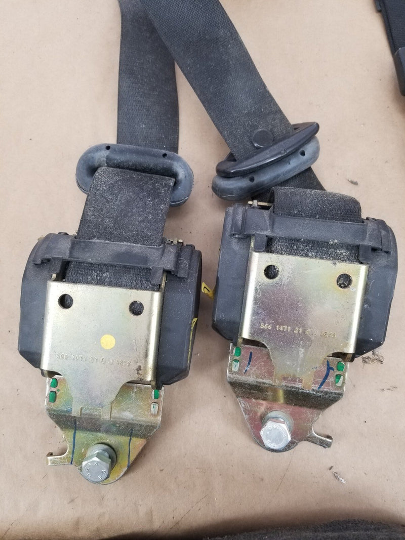 1992-1999 BMW M3 E36 Rear Left & Right Seat Belt Retractor & Buckle Set #3890EM