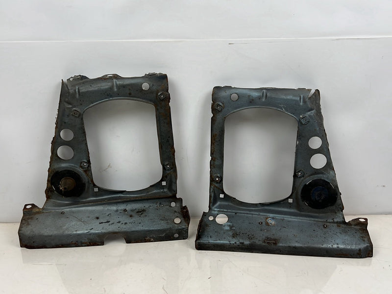 1975-1980 Volvo 244 240 Front Left &amp; Right Headlight Bracket Mount OEM #5408EM