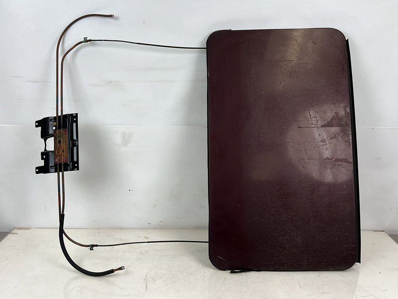 1984-1993 BMW 318i E30 Sunroof Sun Moon Roof Assembly Burgundy OEM #6734EM