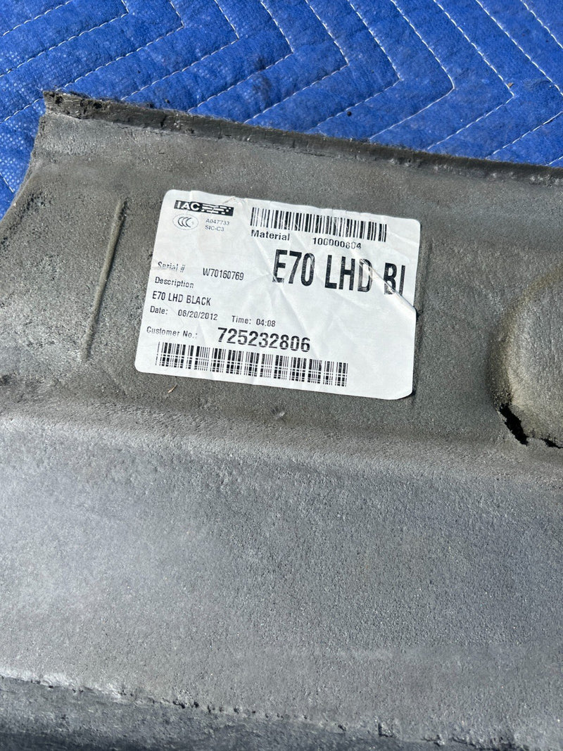 2011-2013 BMW X5 X5M E70 Complete Molded Carpet Set Black Front Rear OEM #2145EM