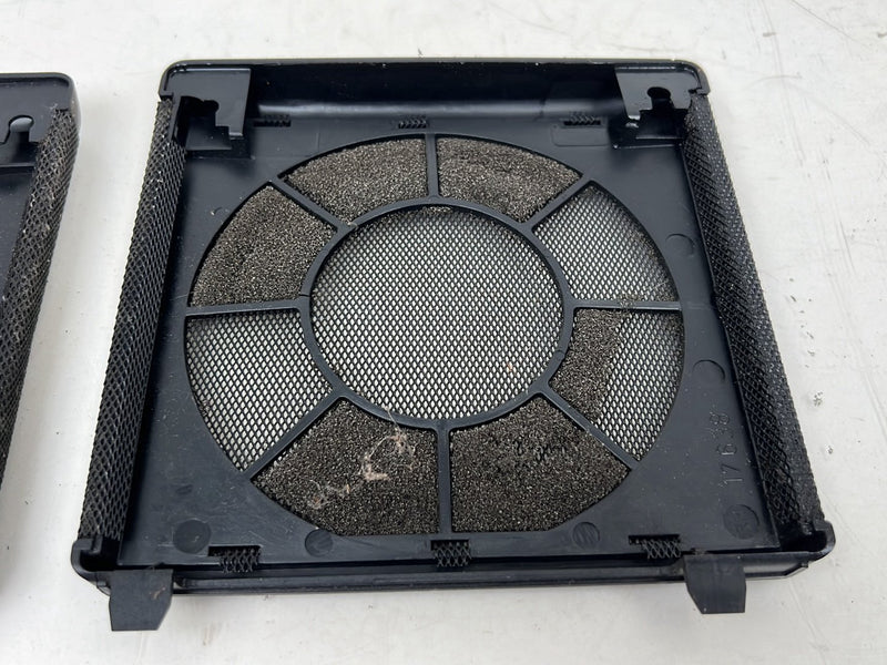 1990-1992 Volvo 740 745 940 Speaker Grille Trim Pair Black 17637 OEM #5889EM