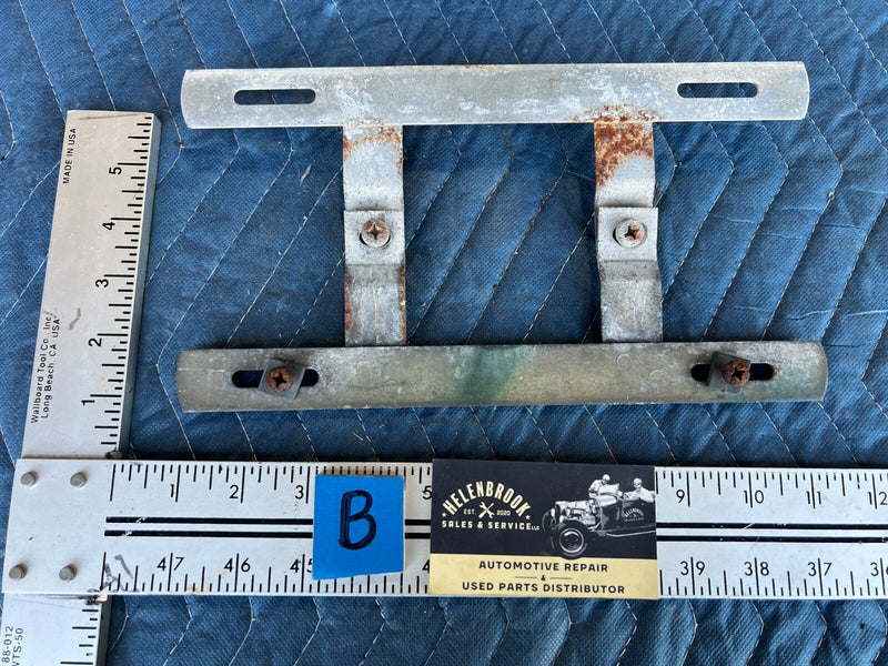 1983-1985 Porsche 944 License Plate Tag Holder Mounting Bracket OEM #2459EM