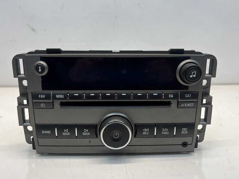2012 Chevrolet Captiva Sport - Stereo Head Unit PN: 121862-0510A700 121862049292