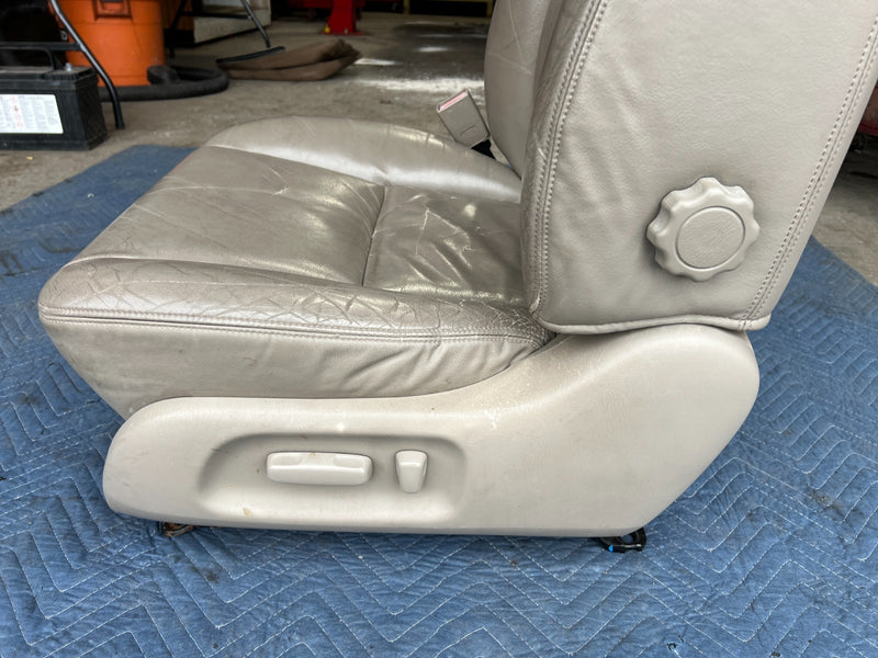 2002-2006 Toyota Camry Front Driver Left LH Seat Beige Leather OEM #5009EM